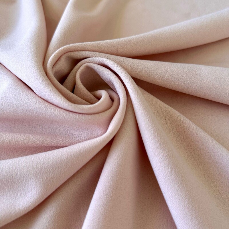 Último Corte - 1m - Crepe Zara - Rosa Chá  